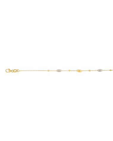18CT T/T FANCY NKLT 45cm